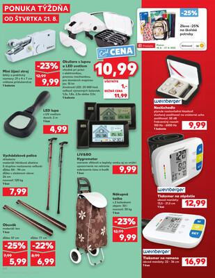 Kaufland 21.8. - 27.8. - Kaufland Vranov nad Topľou