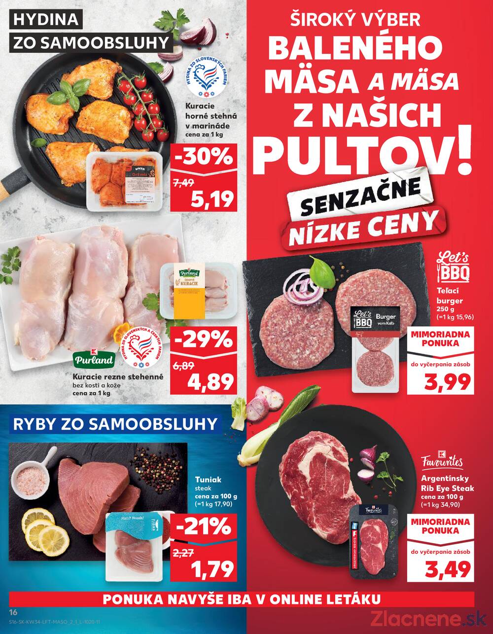 Leták Kaufland - Kaufland 21.8. - 27.8. - Kaufland Púchov - strana 16
