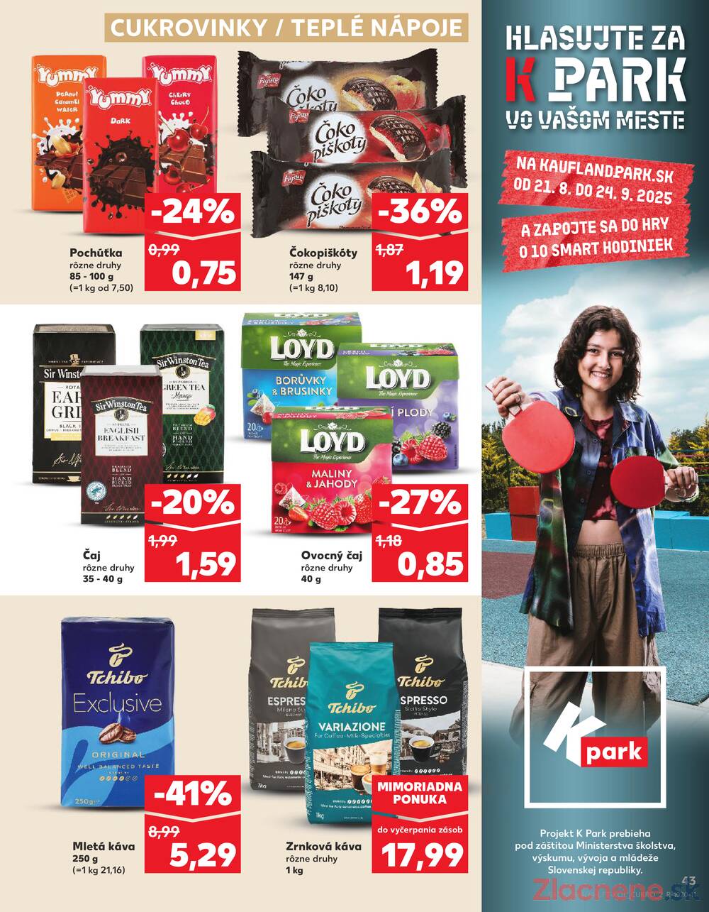 Leták Kaufland - Kaufland 21.8. - 27.8. - Kaufland Púchov - strana 43