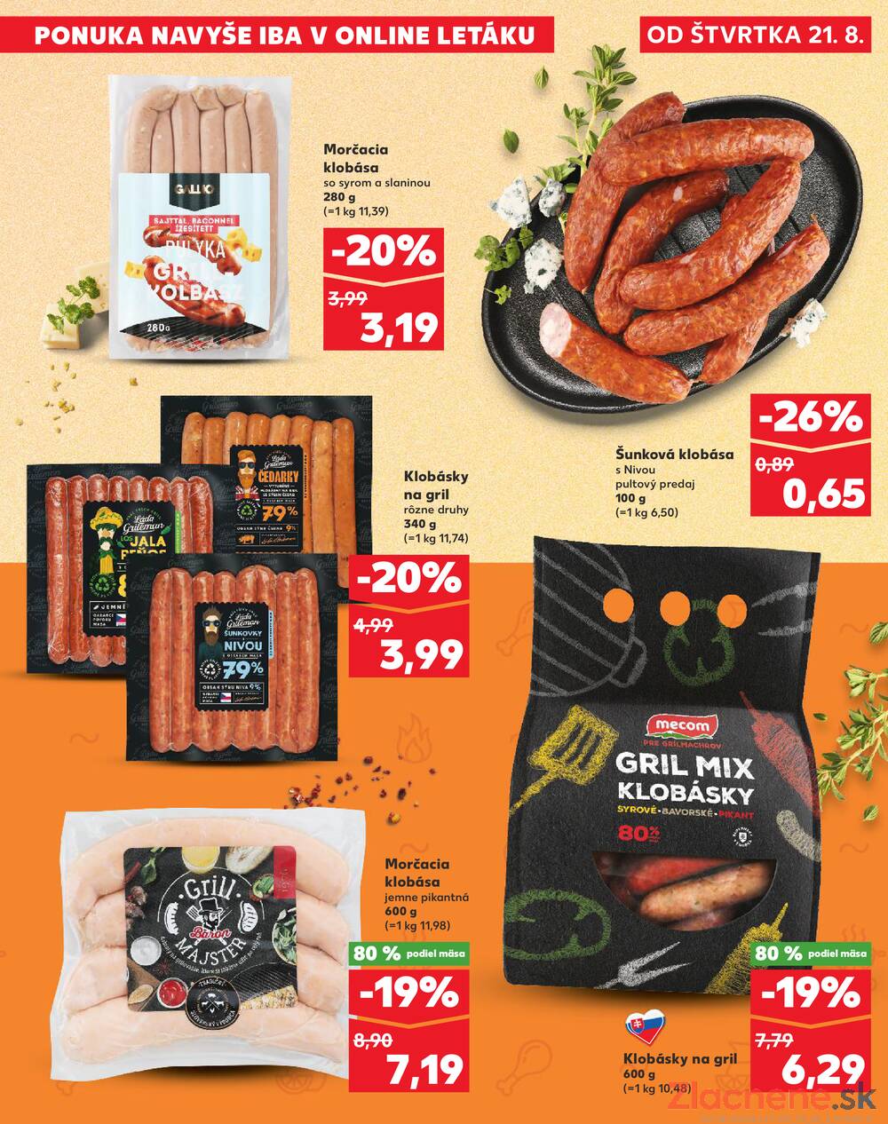 Leták Kaufland - Kaufland 21.8. - 27.8. - Kaufland Kežmarok - strana 21