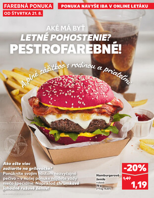 Kaufland 21.8. - 27.8. - Kaufland Kežmarok