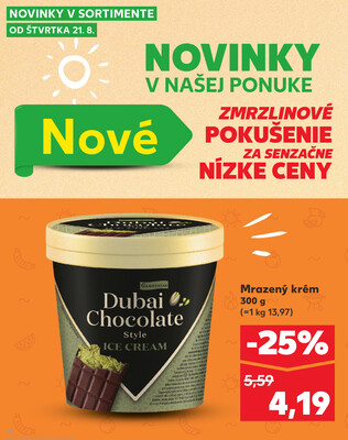 Kaufland 21.8. - 27.8. - Kaufland Michalovce (Humenská cesta)