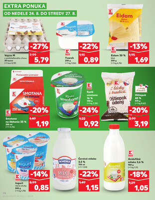 Kaufland 21.8. - 27.8. - Kaufland Košice - Popradská 