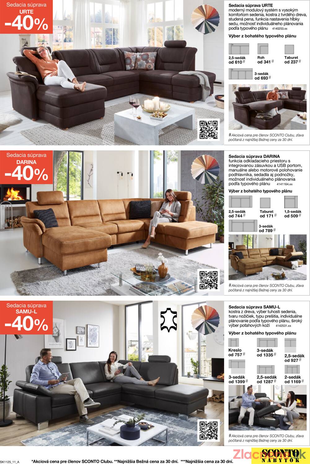 Leták SCONTO nábytok - Sconto nábytok od 27.8. do 23.9.2025 - strana 11