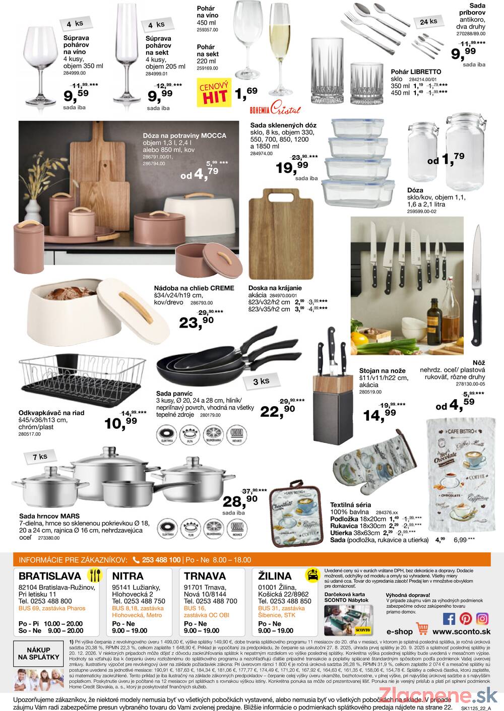 Leták SCONTO nábytok - Sconto nábytok od 27.8. do 23.9.2025 - strana 22