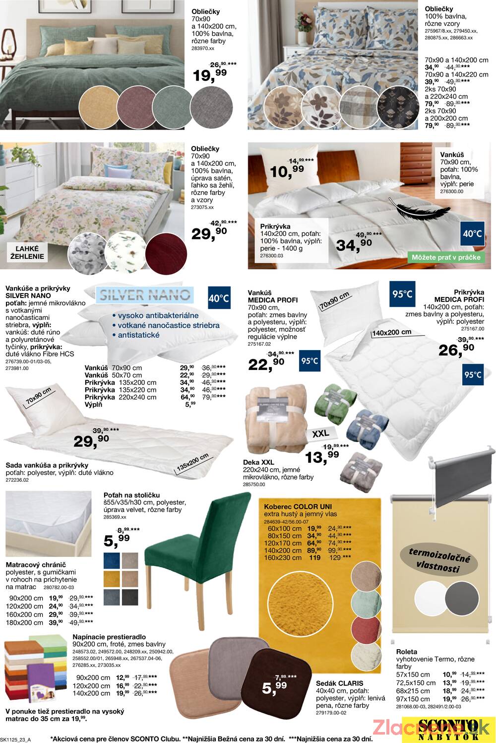 Leták SCONTO nábytok - Sconto nábytok od 27.8. do 23.9.2025 - strana 23