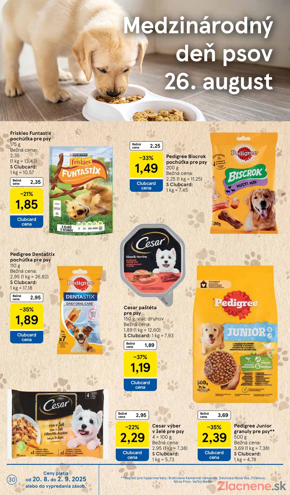 Leták Tesco - Tesco malé hypermarkety od 20.8. do 26.8.2025 - strana 30