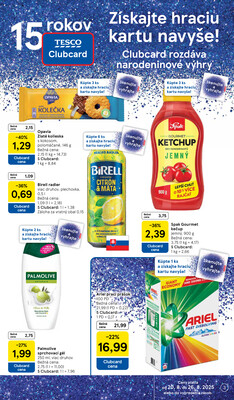 Tesco malé hypermarkety od 20.8. do 26.8.2025