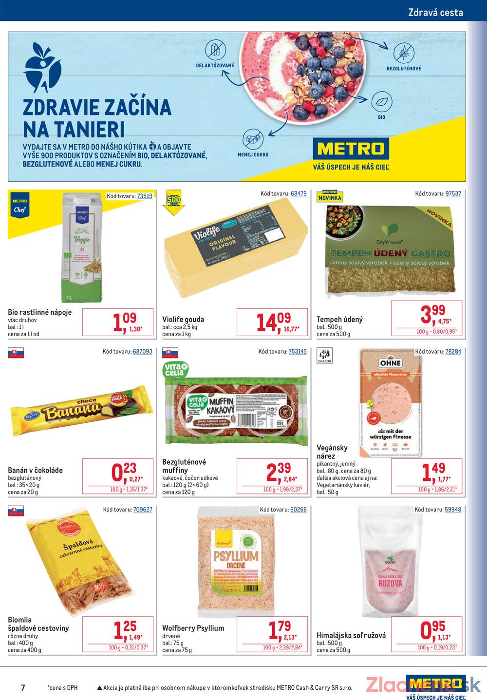 Leták METRO - Metro Gastronomie do 9.9. - strana 7