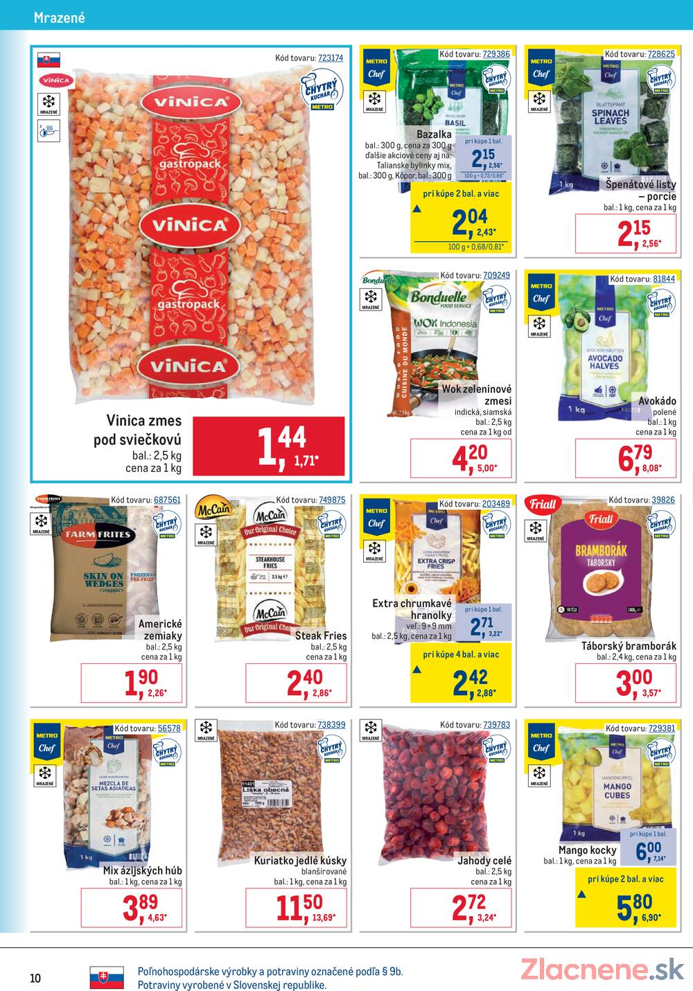 Leták METRO - Metro Gastronomie do 9.9. - strana 10