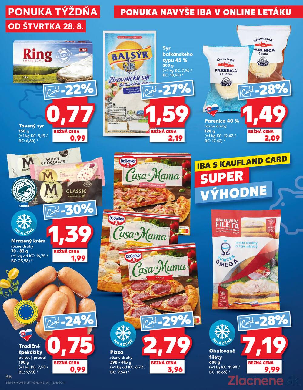 Leták Kaufland - Kaufland 28.8. - 3.9. - Kaufland Detva - strana 36