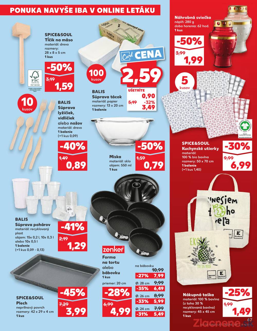 Leták Kaufland - Kaufland 28.8. - 3.9. - Kaufland Detva - strana 67