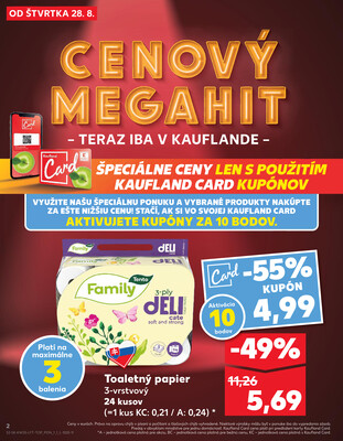 Kaufland 28.8. - 3.9. - Kaufland Detva