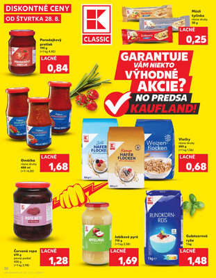 Kaufland 28.8. - 3.9. - Kaufland Detva