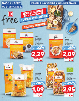 Kaufland 28.8. - 3.9. - Kaufland Detva