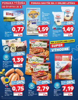 Kaufland 28.8. - 3.9. - Kaufland Detva