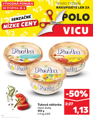 Kaufland 28.8. - 3.9. - Kaufland Detva
