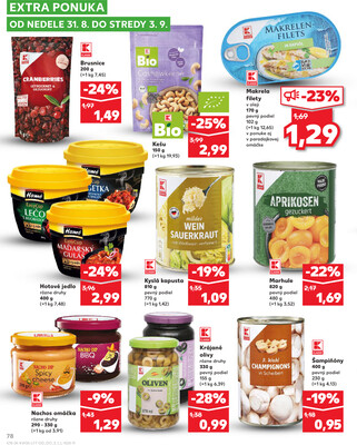 Kaufland 28.8. - 3.9. - Kaufland Detva