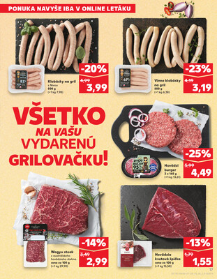 Kaufland 28.8. - 3.9. - Kaufland Púchov