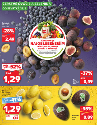 Kaufland 28.8. - 3.9. - Kaufland Piešťany
