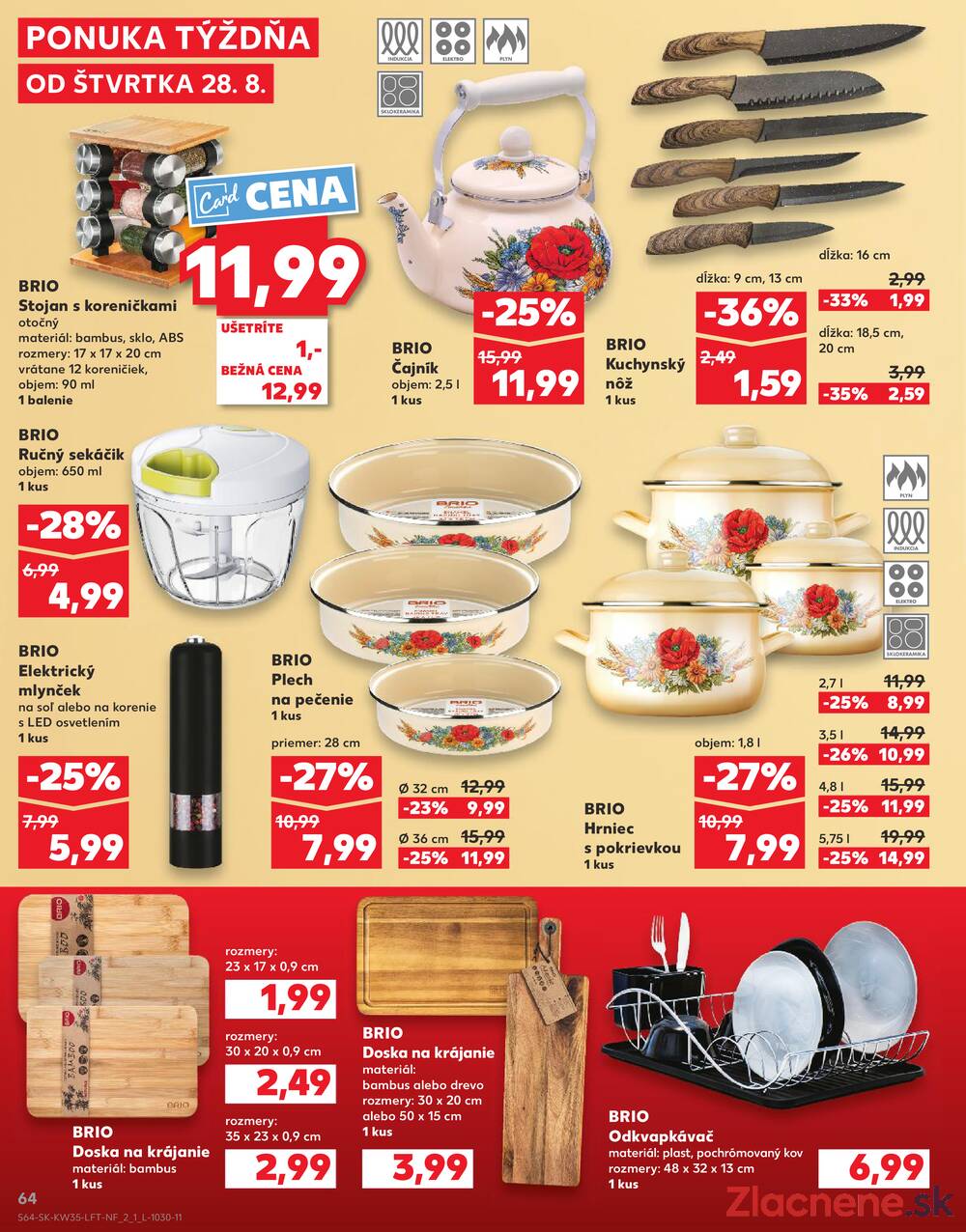 Leták Kaufland - Kaufland 28.8. - 3.9. - Kaufland Senec - strana 64