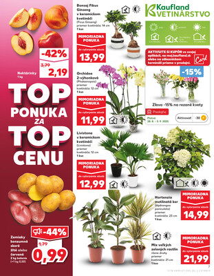 Kaufland 28.8. - 3.9. - Kaufland Partizánske