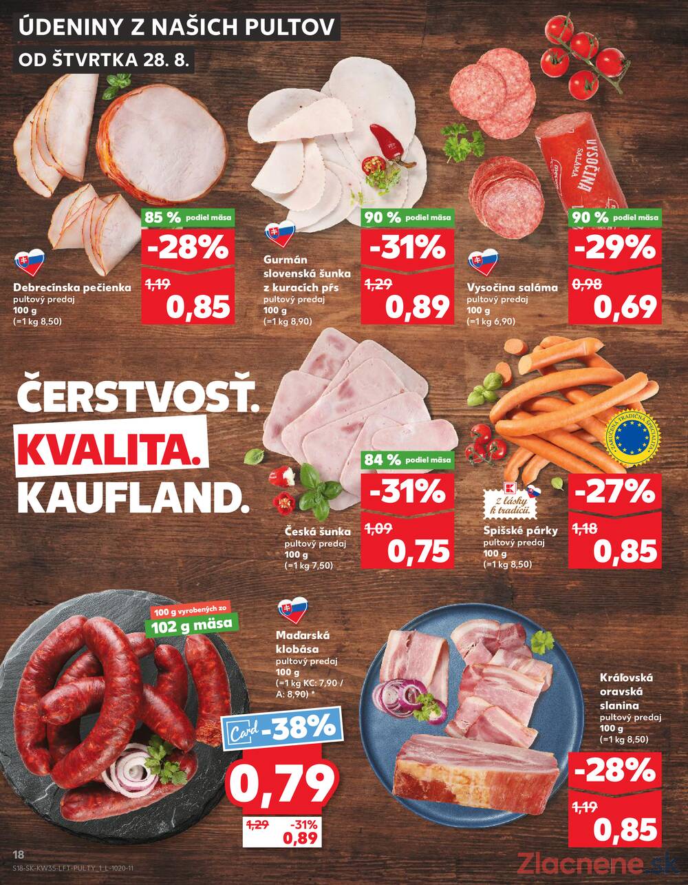 Leták Kaufland - Kaufland 28.8. - 3.9. - Kaufland - Pezinok-Grinava - strana 18