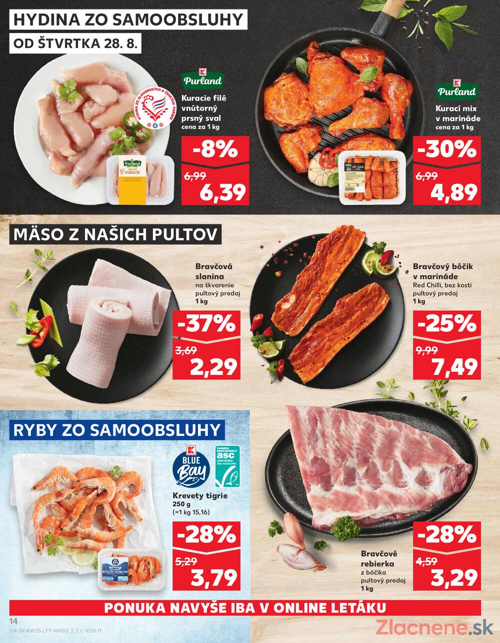 Leták Kaufland - Kaufland 28.8. - 3.9. - Kaufland Prievidza (Necpaly) - strana 14