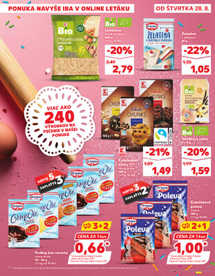 Kaufland 28.8. - 3.9. - Kaufland Topoľčany
