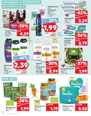 Kaufland 28.8. - 3.9. - Kaufland Topoľčany