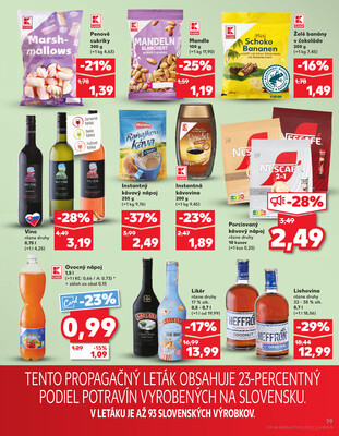 Kaufland 28.8. - 3.9. - Kaufland Topoľčany