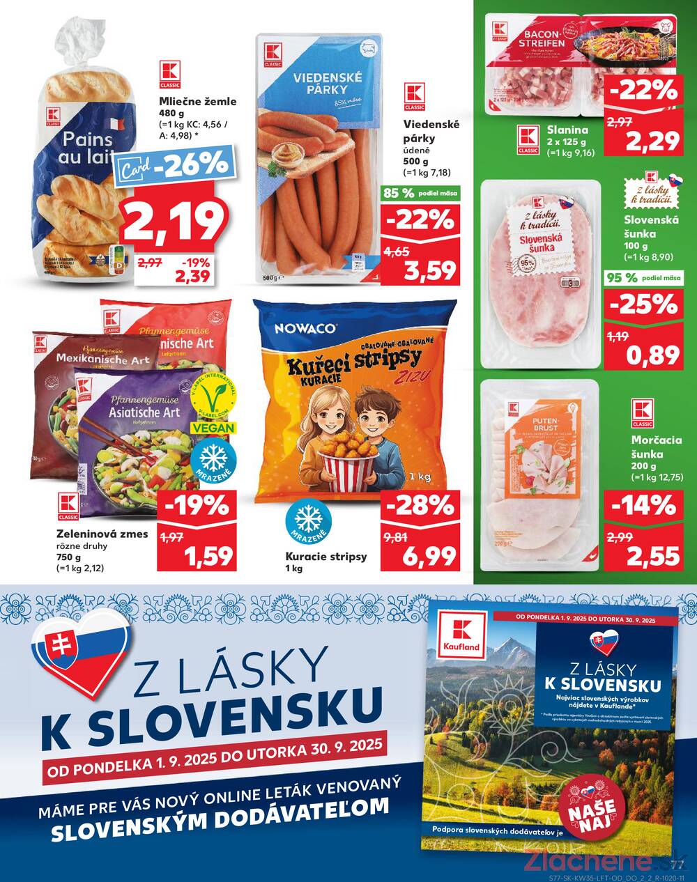 Leták Kaufland - Kaufland 28.8. - 3.9. - Kaufland (Harmincova, Bratislava - Dúbravka) - strana 77