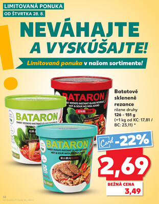 Kaufland 28.8. - 3.9. - Kaufland Liptovský Mikuláš