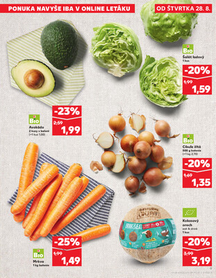 Kaufland 28.8. - 3.9. - Kaufland Šamorín-Mliečno - Krajinská cesta