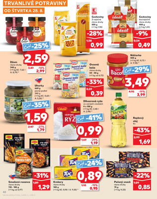Kaufland 28.8. - 3.9. - Kaufland Šamorín-Mliečno - Krajinská cesta