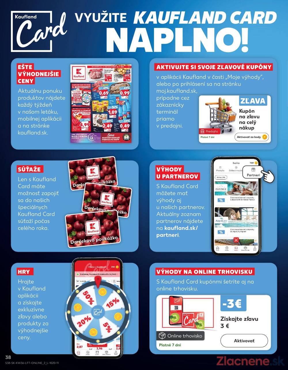 Leták Kaufland - Kaufland 4.9. - 10.9. - Kaufland Tvrdošín - strana 38