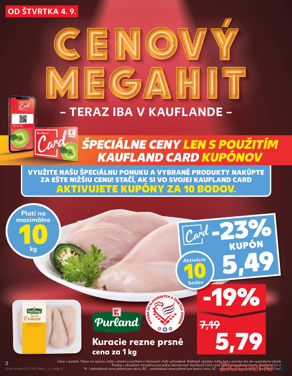 Leták Kaufland - Kaufland 4.9. - 10.9. - Kaufland Rimavská Sobota - strana 2