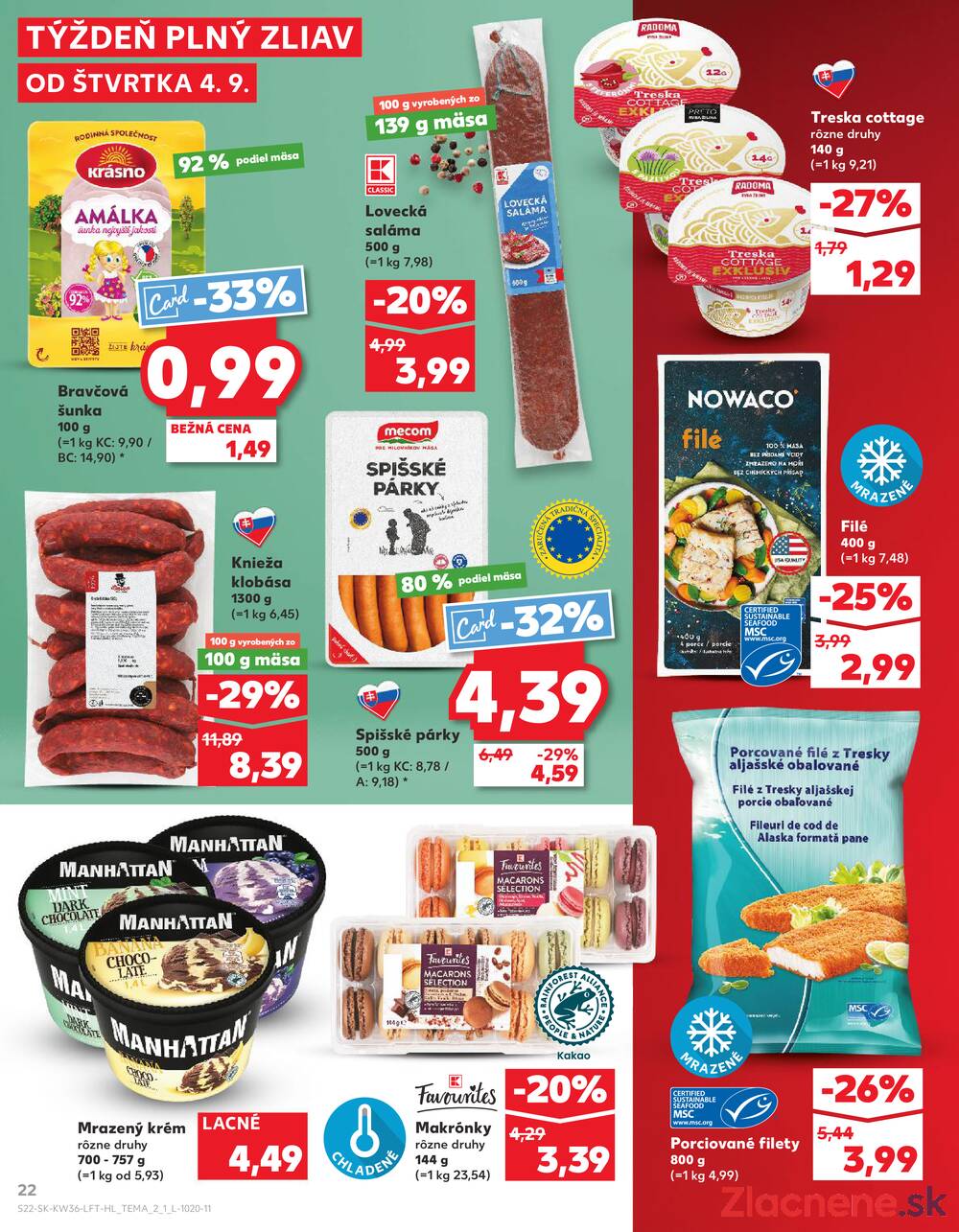 Leták Kaufland - Kaufland 4.9. - 10.9. - Kaufland Kežmarok - strana 22