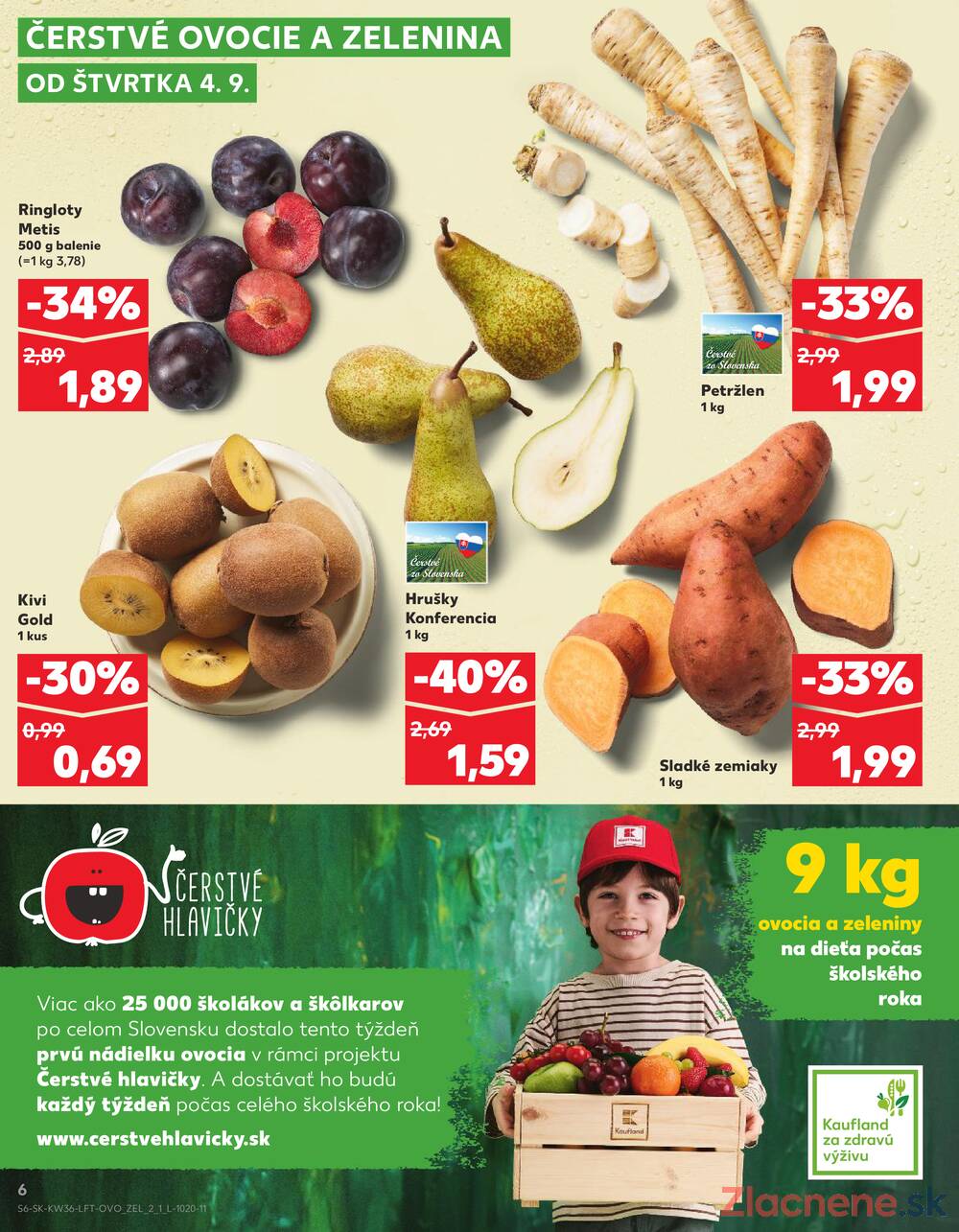 Leták Kaufland - Kaufland 4.9. - 10.9. - Kaufland Lučenec - strana 6