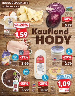 Kaufland 4.9. - 10.9. - Kaufland Poprad - Jiřího Wolkera