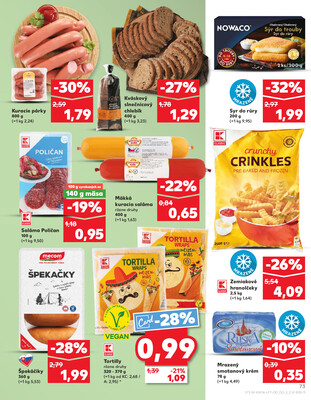Kaufland 4.9. - 10.9. - Kaufland Poprad - Jiřího Wolkera