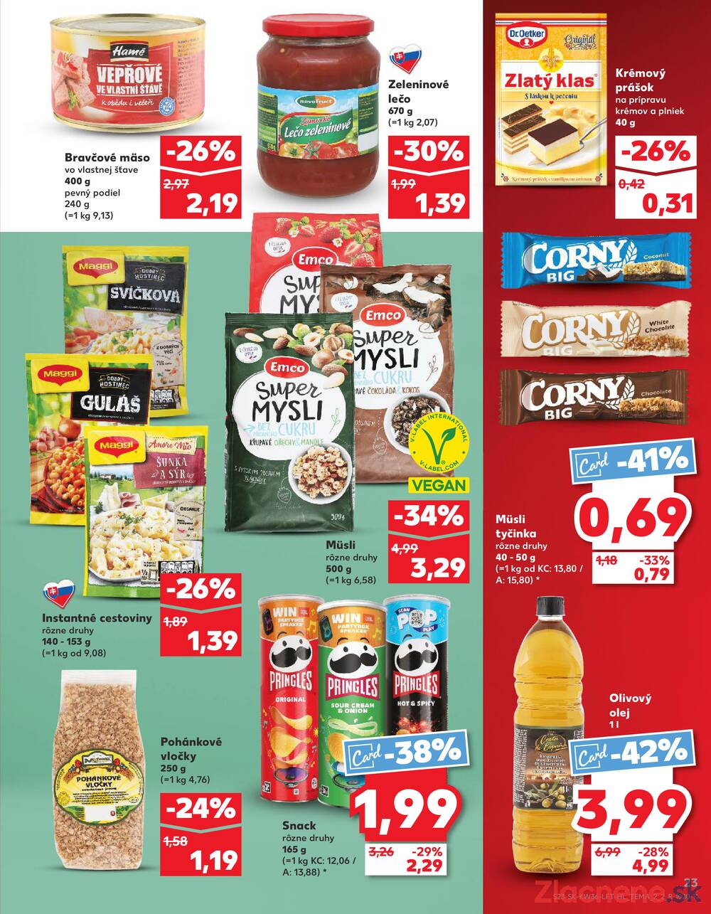 Leták Kaufland - Kaufland 4.9. - 10.9. - Kaufland Veľký Meder - strana 23