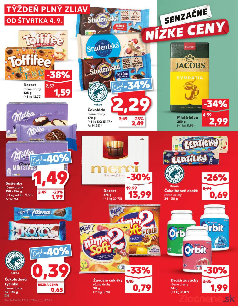 Leták Kaufland - Kaufland 4.9. - 10.9. - Kaufland Hlohovec - strana 24