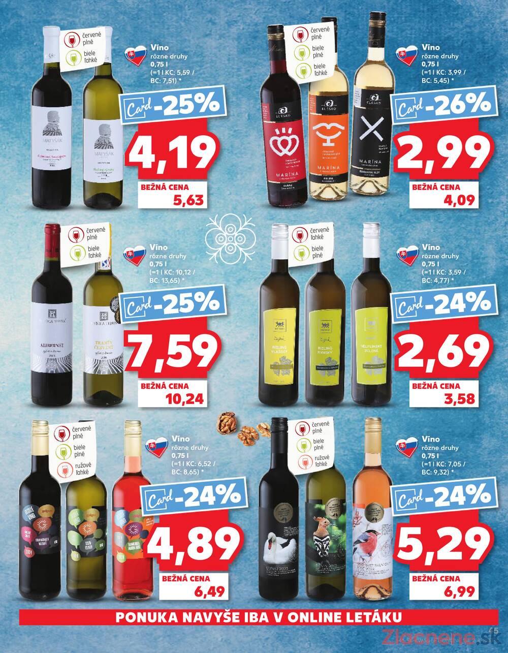 Leták Kaufland - Kaufland 4.9. - 10.9. - Kaufland Bratislava - Rača - strana 45