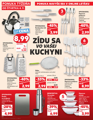 Kaufland 4.9. - 10.9. - Kaufland Martin