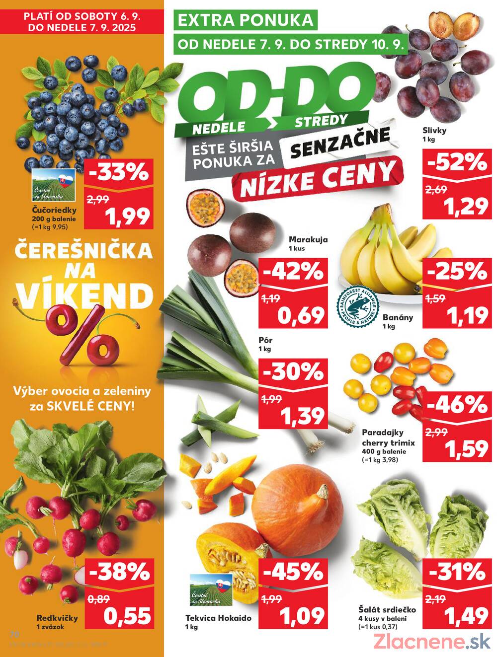 Leták Kaufland - Kaufland 4.9. - 10.9. - Kaufland (Kasárenská, Šamorín) - strana 70