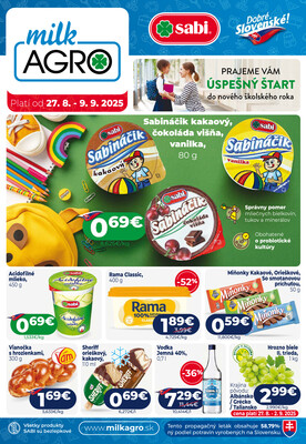 MILK - AGRO : 1 leták