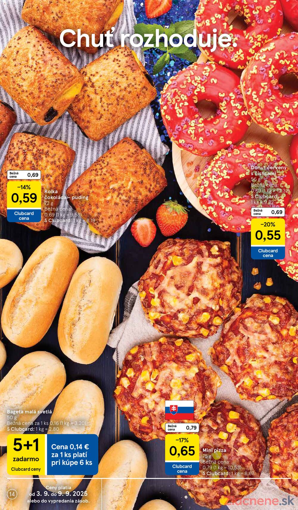 Leták Tesco - Tesco supermarkety od 3.9. do 9.9.2025 - strana 14