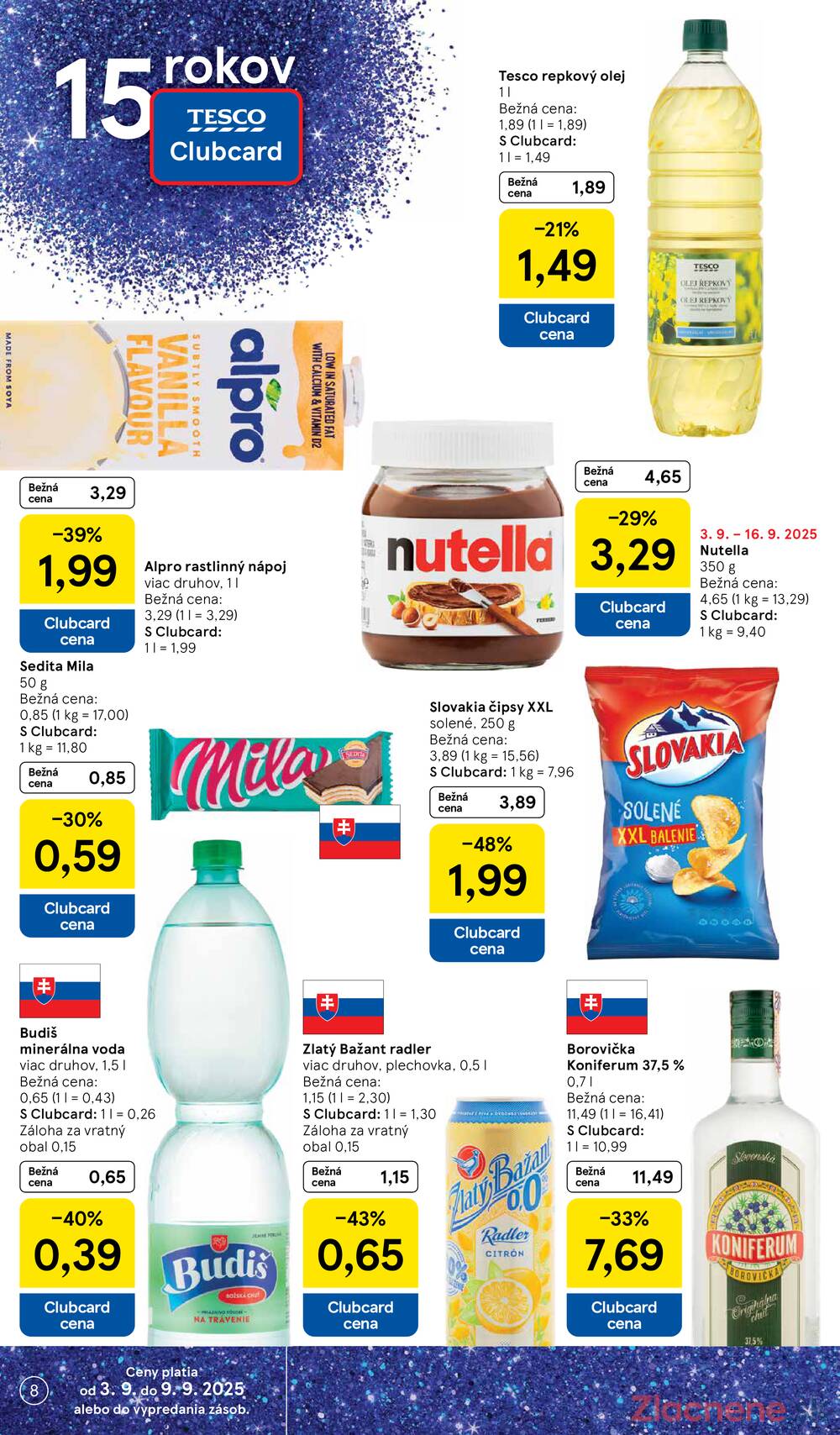 Leták Tesco - Tesco malé hypermarkety od 3.9. do 9.9.2025 - strana 8