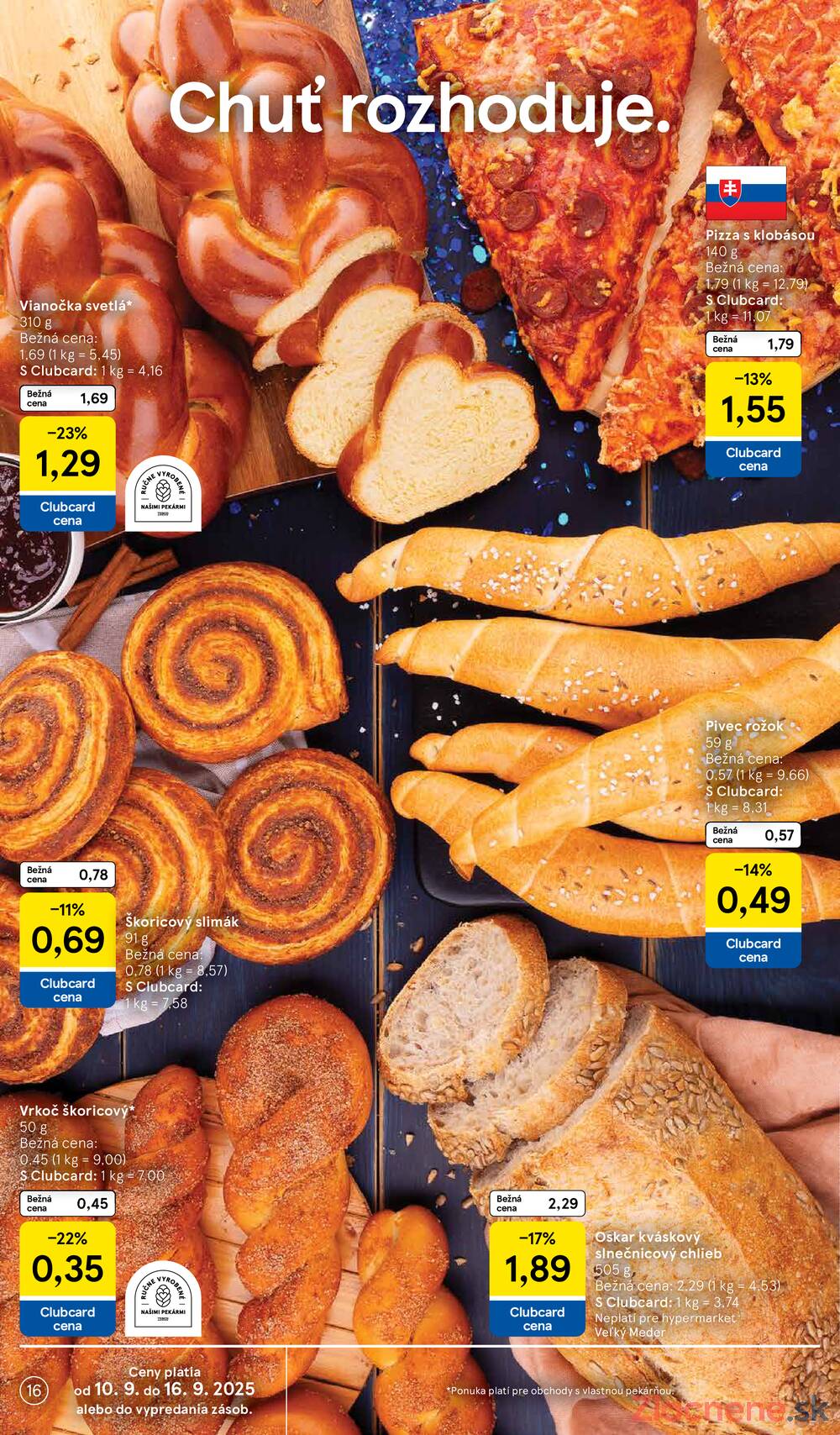 Leták Tesco - Tesco malé hypermarkety od 10.9. do 16.9.2025 - strana 16